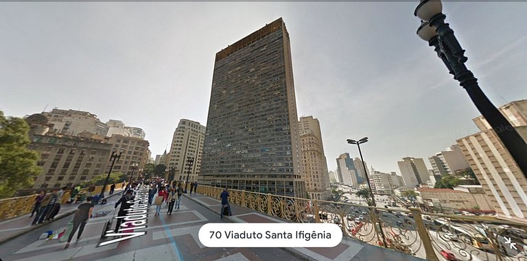 2911 - Mirante Studios - Banheiro com vista pra cidade, cozi