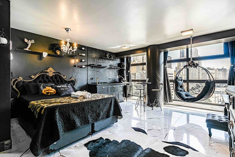Loft Black Spa - Mirante do Vale | República