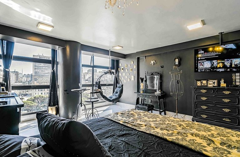 Loft Black Spa - Mirante do Vale | República