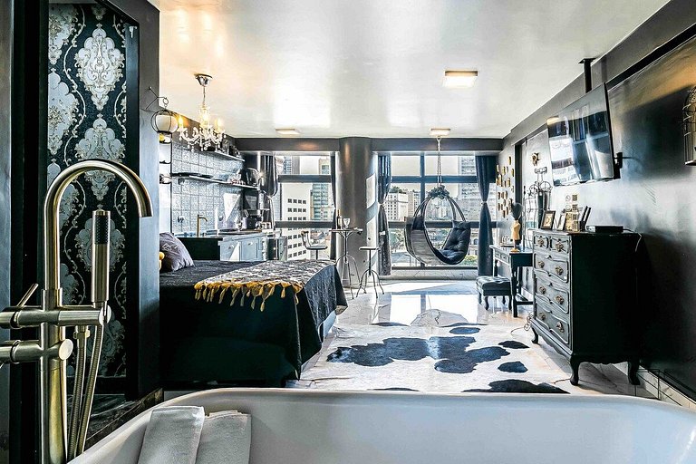Loft Black Spa - Mirante do Vale | República