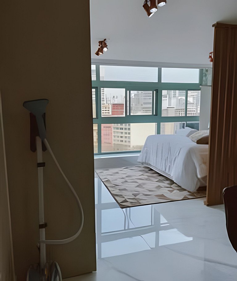 1805 - Loft Moderno - Vista do Vale do Anhangabau