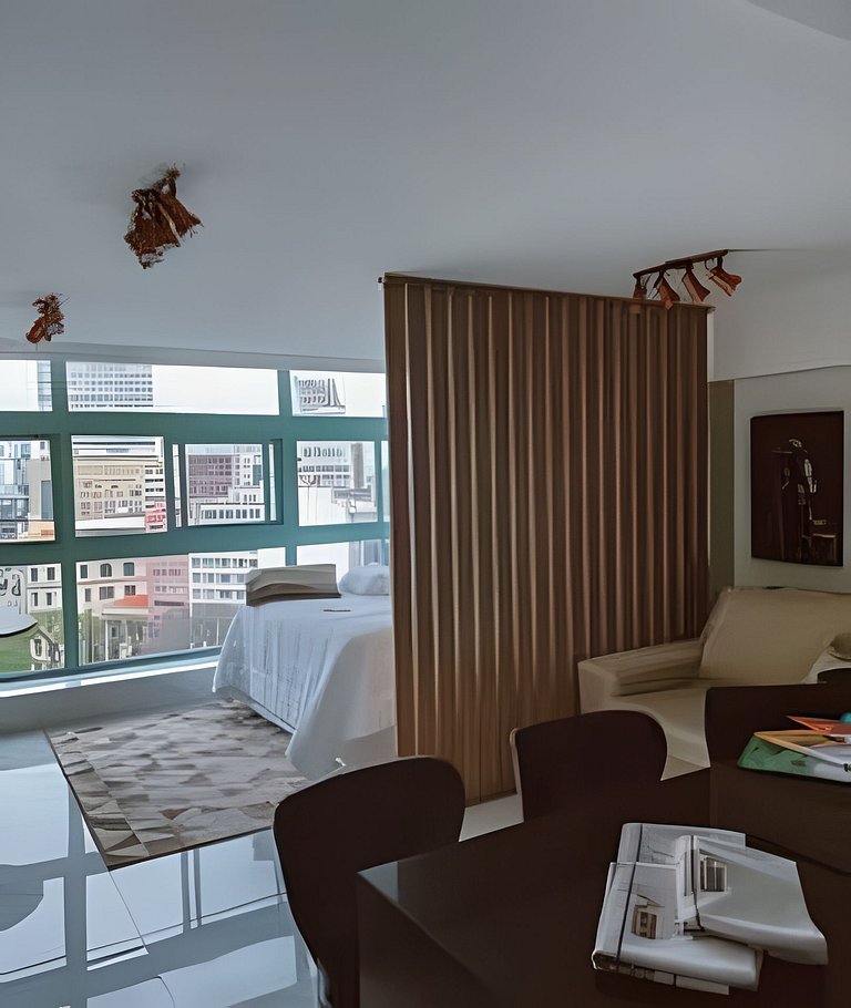 1805 - Loft Moderno - Vista do Vale do Anhangabau