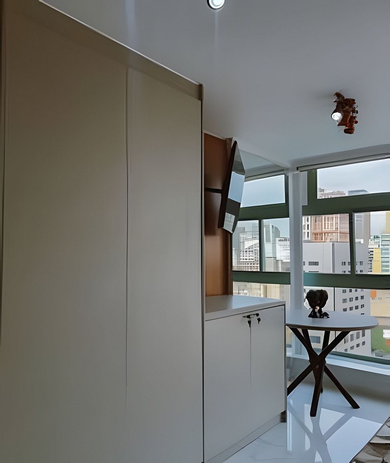 1805 - Loft Moderno - Vista do Vale do Anhangabau