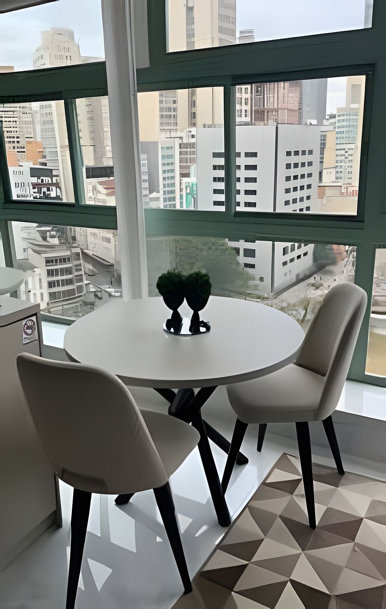 1805 - Loft Moderno - Vista do Vale do Anhangabau