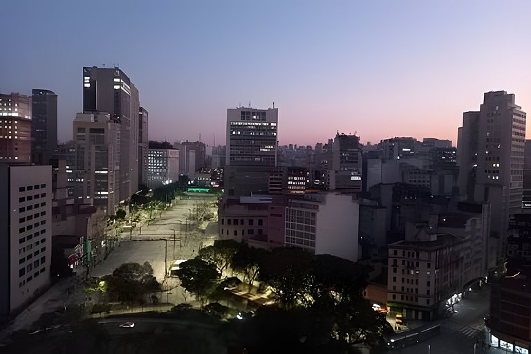 Estúdio com vista do Vale do Anhangabaú | Mirante