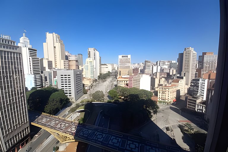 Estúdio com vista do Vale do Anhangabaú | Mirante