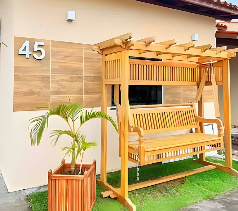 Casa 45 em Barreirinhas aconchegante e agradável.