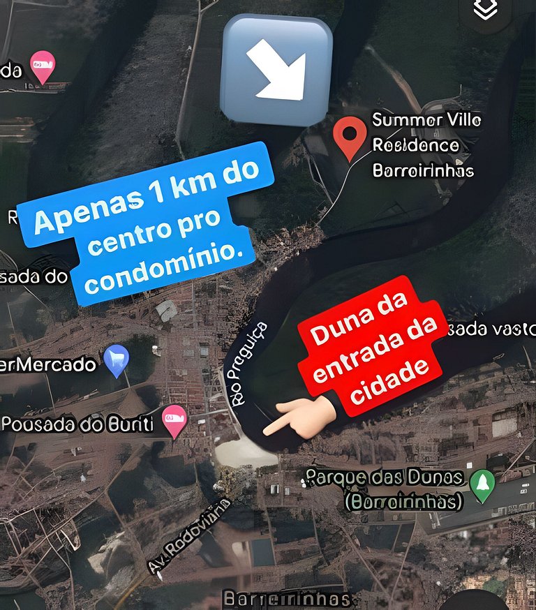 Casa 45 em Barreirinhas aconchegante e agradável.