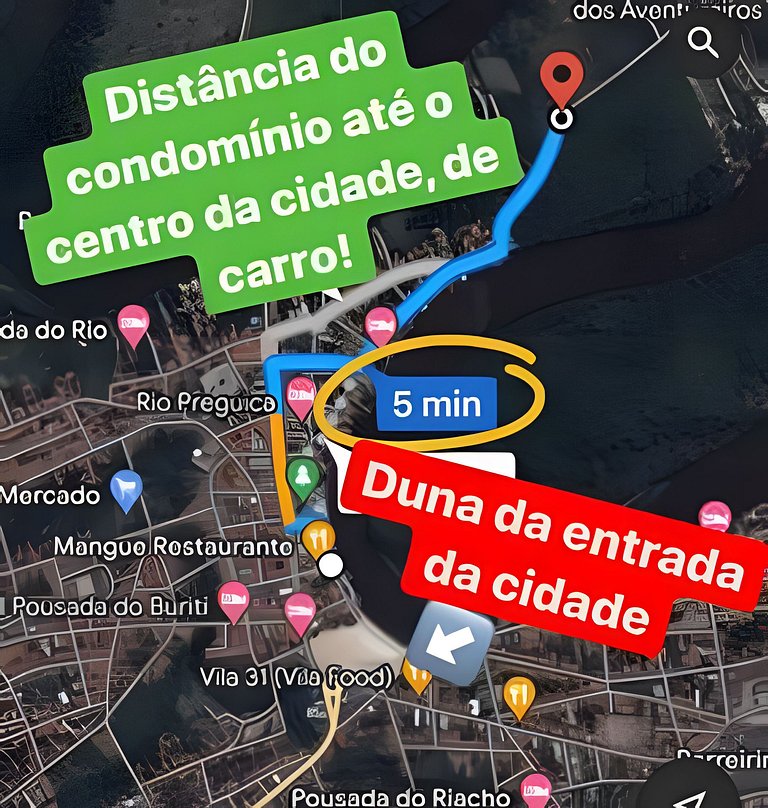 Casa 45 em Barreirinhas aconchegante e agradável.