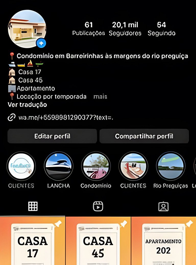 Apartamento em Barreirinhas super aconchegante.