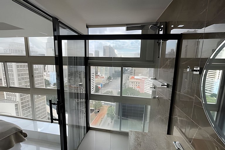 Aconchegante Studio no 26 andar