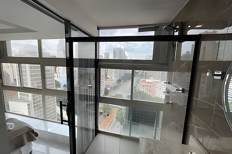 Aconchegante Studio no 26 andar