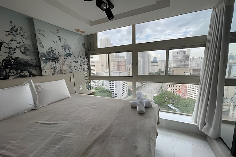 Aconchegante Studio no 26 andar
