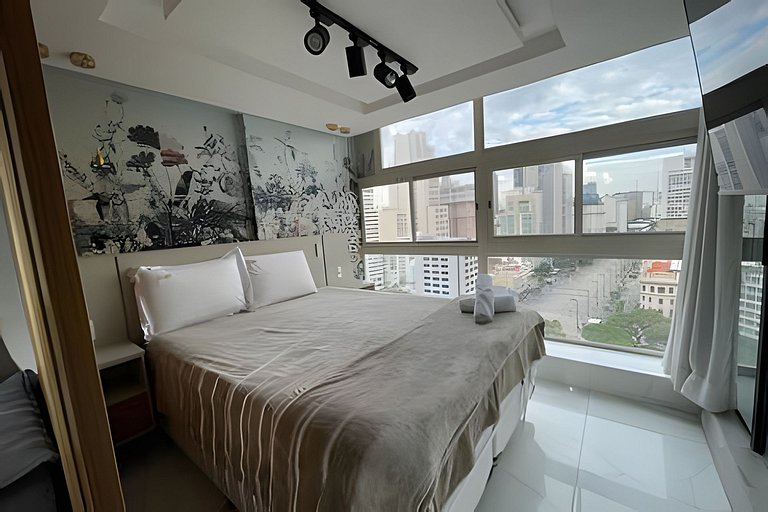 Aconchegante Studio no 26 andar